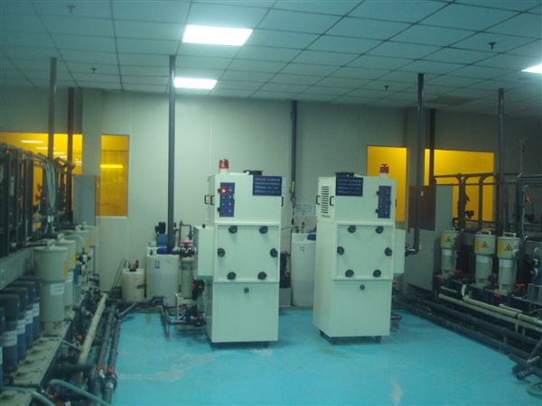 全自動破泡機安裝好后照片